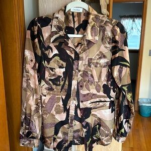 Beautiful plum blouse from Calvin Klein